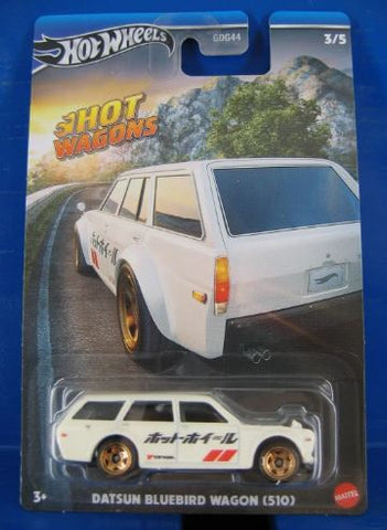 2024 Hot Wheels Datsun Bluebird Wagon (510) Hot Wagons 3/5