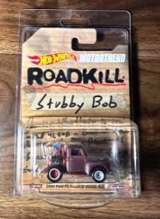 New 2023 Hot Wheels Motor Trend Roadkill Stubby Bob