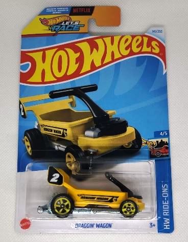 New 2024 Hot Wheels Draggin' Wagon HW Ride-Ons Treasure Hunt