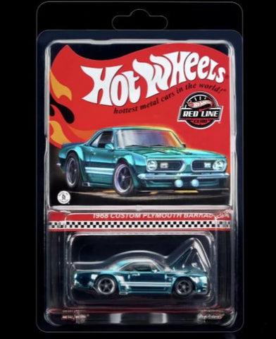New 2024 Hot Wheels RLC 1968 Custom Plymouth Barracuda