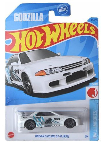New 2024 Hot Wheels Godzilla Nissan Skyline GT-R (R32) HW J-Imports