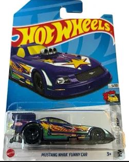 New 2024 Hot Wheels Mustang NHRA Funny Car HW Drag Strip Damaged