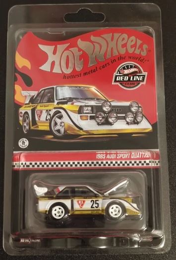 New 2025 Hot Wheels 1985 Audi Sport Quattro S1 RLC Car – Mason