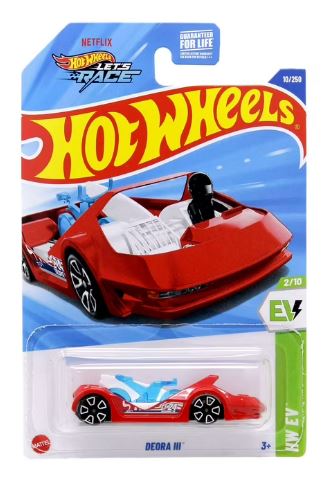 New 2025 Hot Wheels Deora III HW EV Red