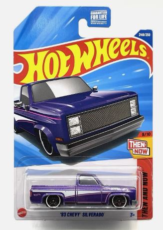 New 2025 Hot Wheels '83 Chevy Silverado Then and Now Dollar