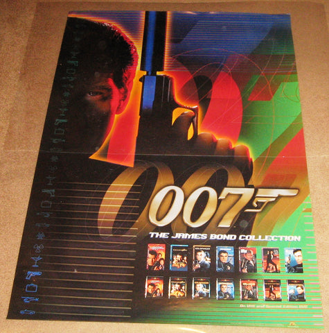 007 James Bond Collection Movie Poster 27x40 Used