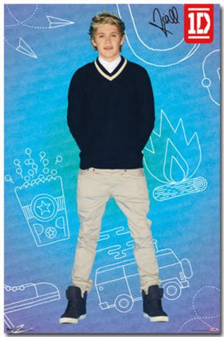 1D - Niall - Pop Music Poster RP6044 One Direction