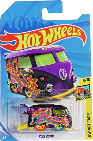 New 2018 Hot Wheels Kool Kombi Treasure Hunt Car HW Art Cars