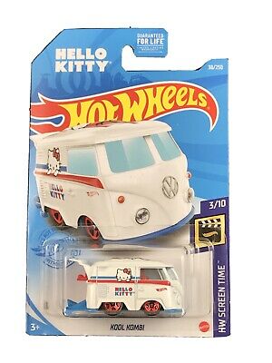 New 2021 Hot Wheels Kool Kombi Hello Kitty HW Screen Time