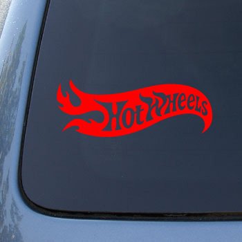 New Hot Wheels Logo Vinyl Window Auto Decal Sticker