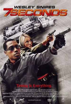 7 Seconds Movie Poster 17x24 Used Wesley Snipes Seven