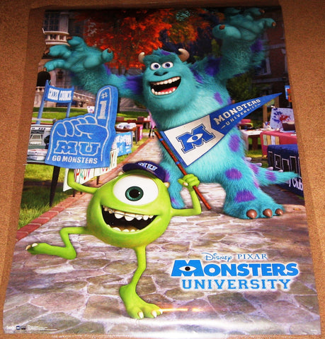 AR – Monsters University RP6392 Rare Used 22x34 Pixar Disney