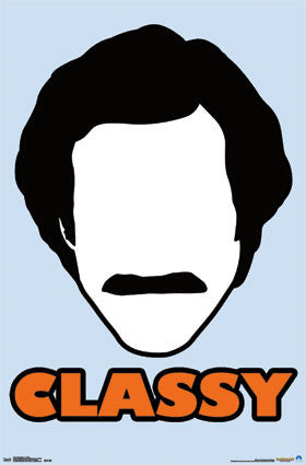 Anchorman 2 – Classy Movie Poster RP2125 22x34 New UPC017681021255
