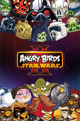 Angry Birds Star Wars 2 – Characters RP2183 Game Poster 22x34 UPC017681021835