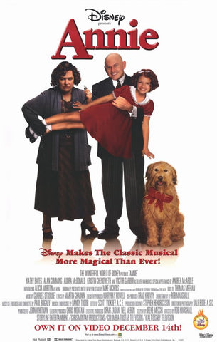 Annie 1999 Movie Poster 27x40 Used Disney