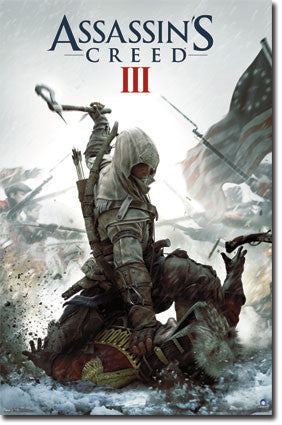 Assassins Creed 3 – Key Art	 Game Movie Poster RP5715 22x34 UPC017681057155