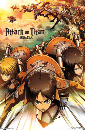 Attack On Titan - Attack Poster 22x34 RP13801 UPC882663038015