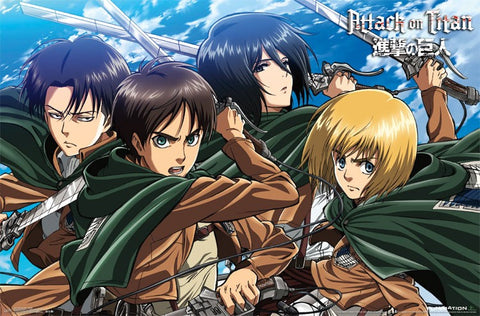 Attack On Titan - Swords Poster 23x34 RP14017 UPC88266304019