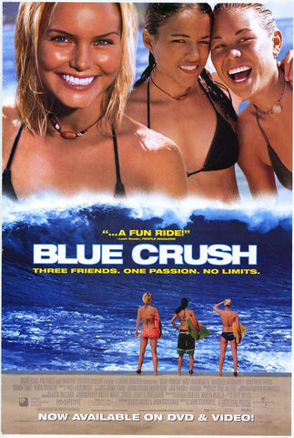 Blue Crush Movie Poster 27x40 Used