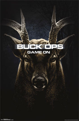 Buck Wear – Buck Ops Poster RP6025  UPC017681060254 22x34