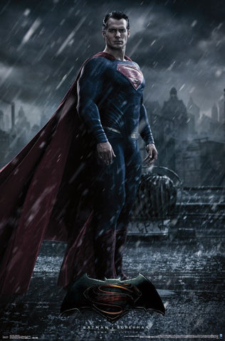 BvS - Superman Wall Poster 22x34 Rp14611 UPC882663046119 Batman Vs Superman DC Comics