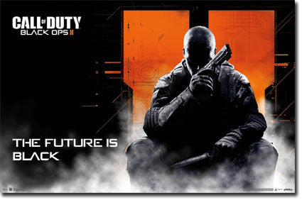CODBOII - Future Game Poster 22x34 RP5837 UPC017681058374 Call of Duty Black Ops 2 COD