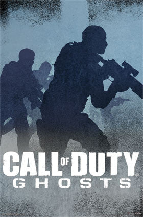 COD Ghosts – Blue Game Poster 22x34 RP13035 UPC882663030354 Call of Duty