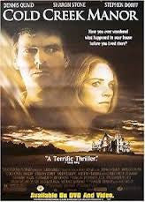 Cold Creek Manor 2003 Movie Poster 27x40 Used Sharon Stone, Dennis Quaid, Stephen Dorff