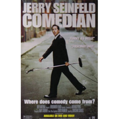 Comedian Movie Poster 27X40 Used Jerry Seinfeld