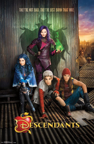 Descendants - Ket Art Wall Poster 22x34 RP14434 UPC882663044344 Disney