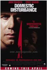 Domestic Disturbance Movie Poster 27x40  Used John Travolta, Leland L Jones, Bridgetta Tomarchio, Aaron Fiore, Steve Buscemi, Chris Ellis, Tait Ruppert, James Lashly, George Christy, Vince Vaughn, Nick Loren, David Schifter, Patt Noday