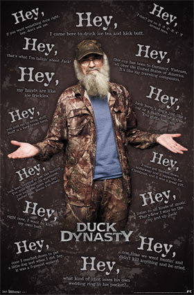 Duck Dynasty – Hey TV Show Poster 22x34 RP2187 UPC017681021873