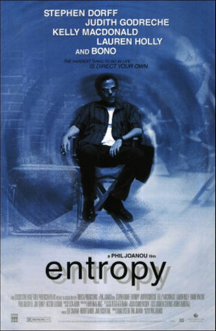 Entrophy 1999 Movie Poster 27x40 Used Stephen Dorff Judith Godreche Kelly Macdonald Lauren Holly Bono