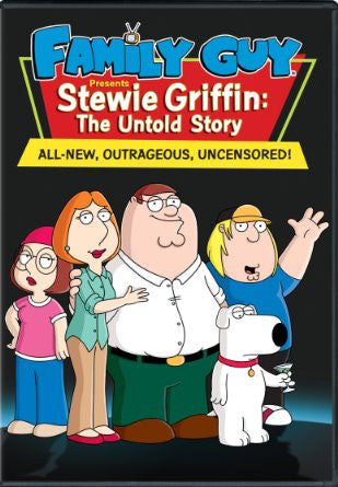 Family Guy Presents Stewie Griffin: The Untold Story All-New, Outrageous, Uncensored! Movie DVD Used 2005 UPC024543207894