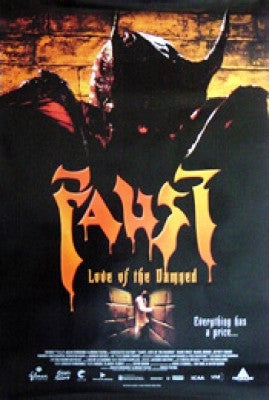 Faust: Love of the Damned Movie Poster 27x40 Used  Ferran Lahoz, Fermí Reixach, Carlos Lasarte, Junix Inocian, Marc Martínez, Mònica Van Campen, Andrew Divoff, Isabel Brook, Mark Frost, Jeffrey Combs, Francisco Maestre