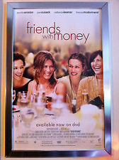Friends with Money Movie Poster 27x40 Used Michael Lawson, Maulik Pancholy, Jennifer Aniston, Romy Rosemont, Jake Cherry, Cass Asher, Marin Hinkle, Wendy Phillips, Jason Isaacs, Kristin Minter, Johnny Chavez, Alejandra Flores, Ileen Getz
