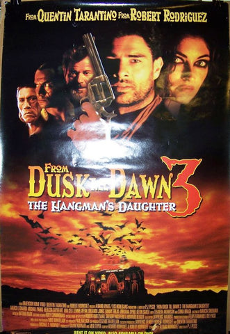 From Dusk Till Dawn 3 the Hangman’s Daughter 27x40 Used Orlando Jones, Melissa Gilbert, Temuera Morrison, Ara Celi, Danny Trejo, Ivan Lucas, Peter Butler, Michael Parks, Sonia Braga, Marco Leonardi, Skye Blue, Graham Weir, PJ Pesce, Kevin Smith
