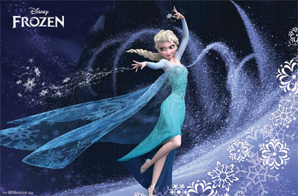 Frozen - Elsa Movie Poster 22x34 RP13538 UPC882663035380 Disney