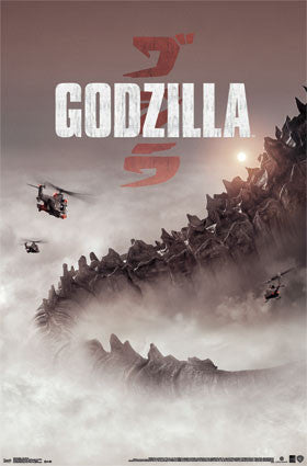 Godzilla – One Sheet Poster 22x34 RP2448 UPC017681024485 – Mason