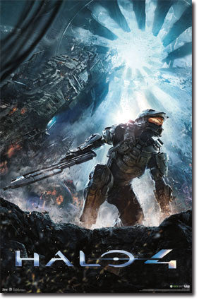 Halo 4 – Key Art Game Poster 22x34 RP5336 UPC:017681053362