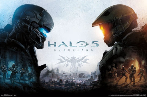 Halo 5 - Key Art Game Poster 22x34 RP13610 UPC882663036103