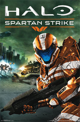 Halo Spartan Strike Game Poster 22x34 RP13931 UPC882663039319