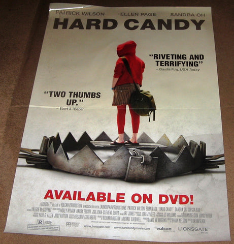 Hard Candy Movie Poster 27x40 Used Patrick Wilson, Ellen Page, Odessa Rae, Sandra Oh