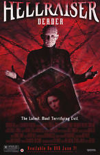 Hellraiser Deader Movie Poster 27x40 Used Simon Kunz, Sandu Mihai Gruia, Constantin Barbulescu, Marc Warren, Georgina Rylance, Doug Bradley, Paul Rhys, Mike J Regan, Kari Wuhrer, Linda Marlowe, Mircea Constantinescu, Matthew Delamere