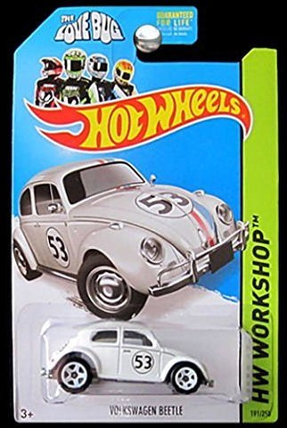 New 2014 New Hot Wheels Volkswagen Beetle Herbie The Love Bug Movie Car