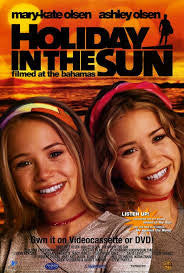 Holiday in the Sun Movie Poster 27x40 Used Wendy Schaal, Billy Aaron Brown, Mary-Kate Olsen, Gordon Mills, Ben Easter, Megan Fox, Ashley Olsen, Austin Nichols, Sterling Rice, Markus Flanagan, Jody Bradley, Jamie Rose, Jeff Altman, Eric Davis