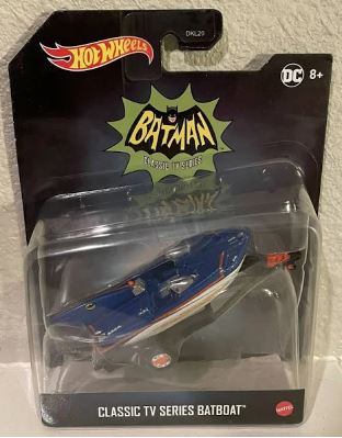 New 2022 Hot Wheels Classic TV Series Batboat Batman DC