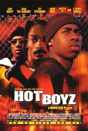 Hot Boyz Movie Poster 27x40 Used Gary Busey, Casey King, C Thomas Howell, Snoop Dogg, David Brown, Jeff Speakman, Anthony Boswell, Clifton Powell, Master P, Dean Chambers, Shireen Crutchfield, Lorissa McComas, Leila Arcieri
