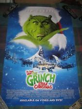 How the Grinch Stole Christmas (2000) Movie Poster 27x40 Used Anthony Hopkins, Jim Carrey, Jim Meskimen, John Short, Mindy Sterling, Jessica Sara, Christine Baranski, Rachel Winfree, Rance Howard, Josh Ryan Evans, Ron Howard, Mary Stein