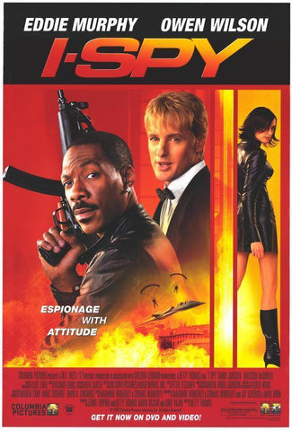 I-Spy Movie Poster 27x40 Used Sugar Ray Leonard, Eddie Murphy, Owen Wison